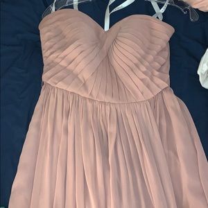 Azazie Stella Dress in Dusty Rose